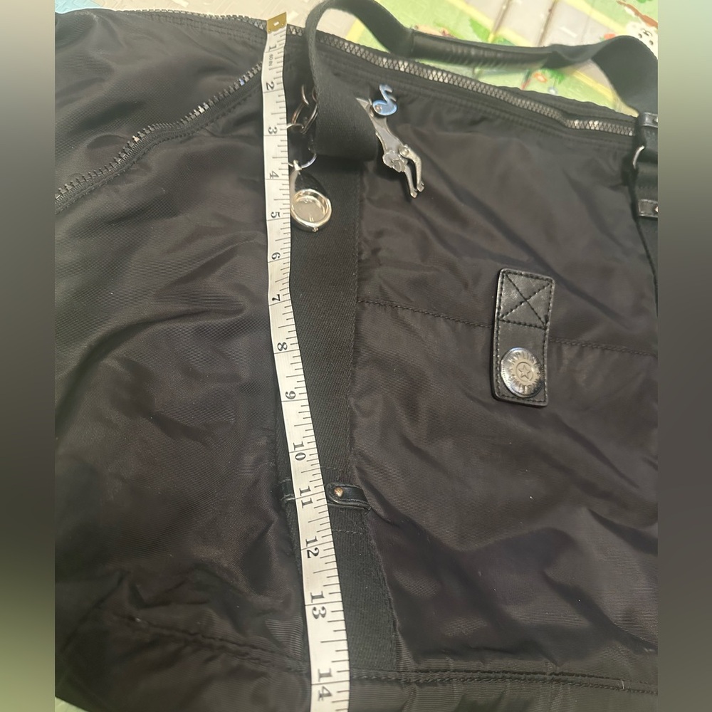 Kipling Black Nylon Art Medium Bag See carefully photos for all measurements💥 - Picture 7 of 16